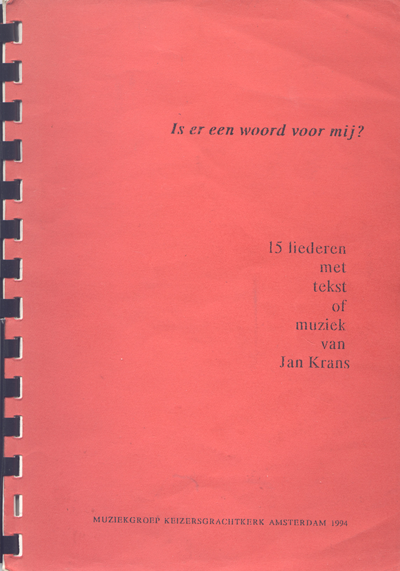 Is er een woord voor mij?